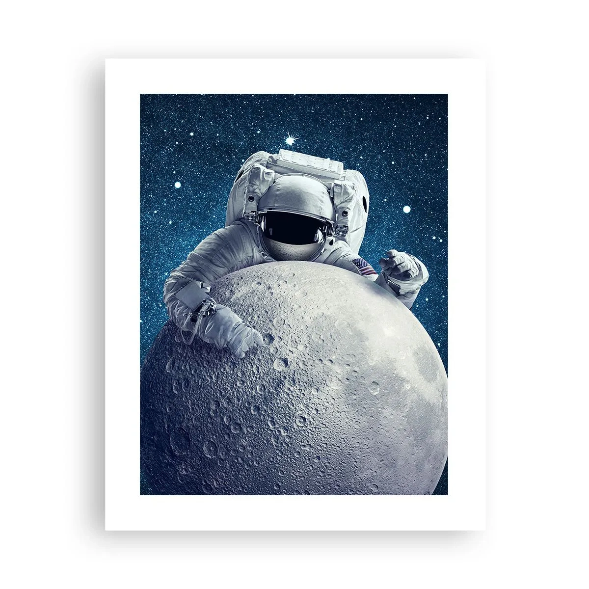 Poster - Burlone spaziale - 40x50 cm