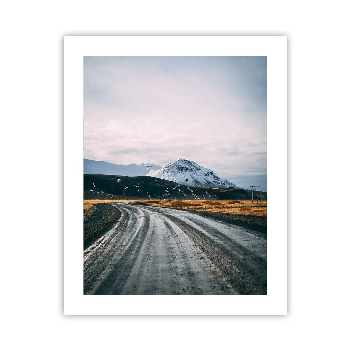 Poster - Nel clima dell'Islanda - 40x50 cm