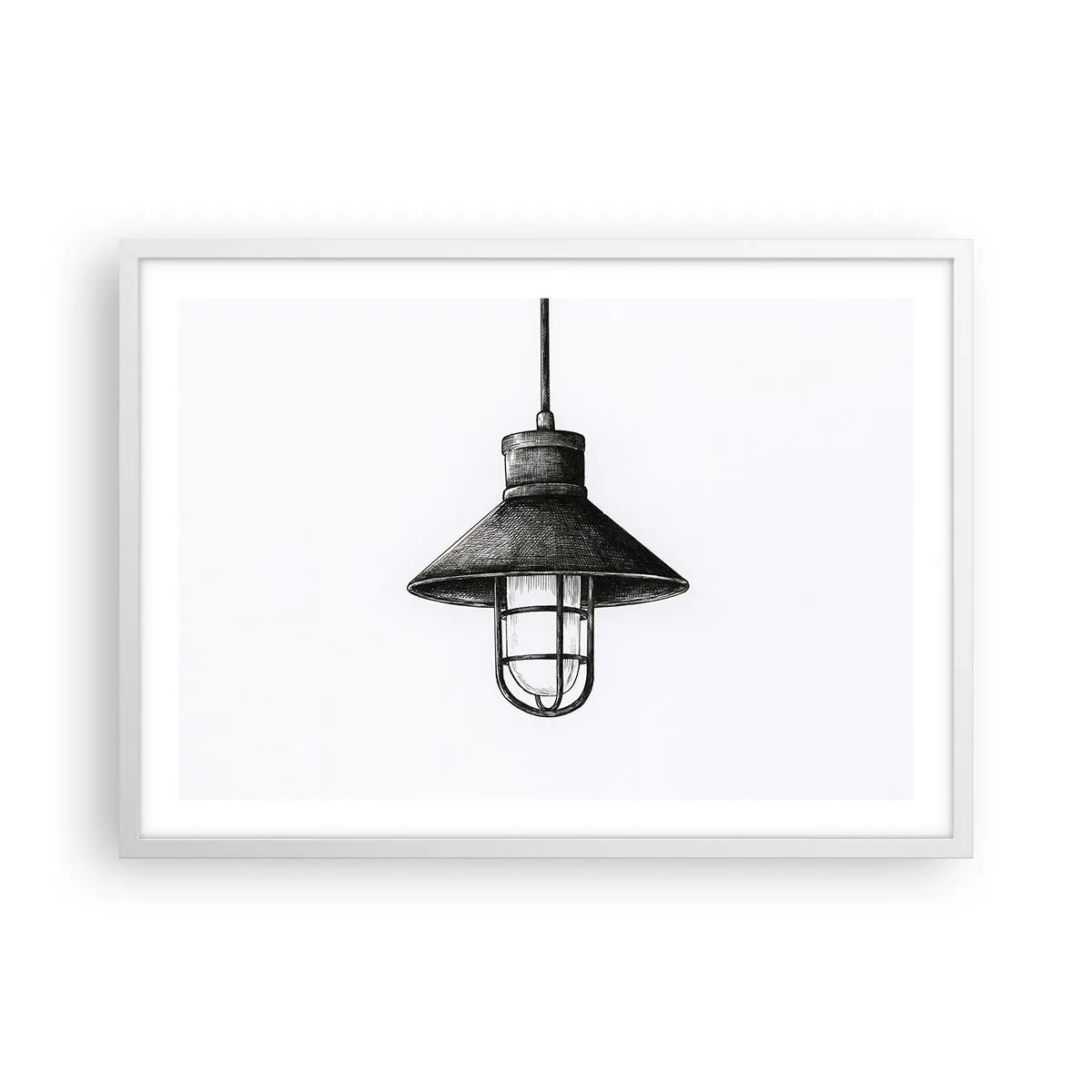 Poster in cornice bianca - Come tanti anni fa... - 70x50 cm