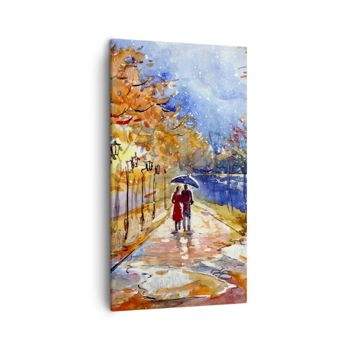 Quadro su tela - Stampe su Tela - Insieme fino ai confini del tempo - 45x80 cm