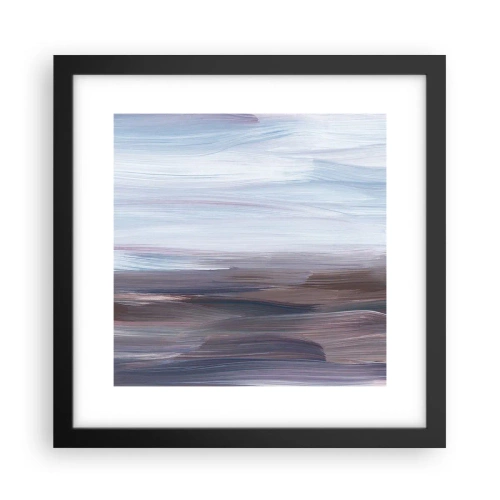 Poster in cornice nera - Gli elementi: l'acqua - 30x30 cm