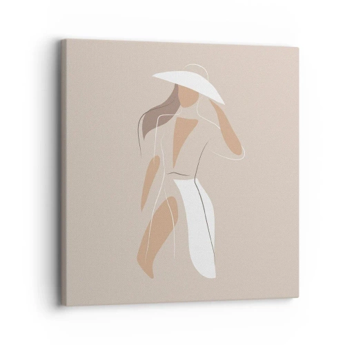 Quadro su tela - Stampe su Tela - La moda è un gioco - 30x30 cm