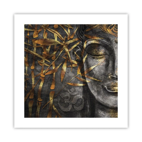 Poster - Senti la pace - 40x40 cm