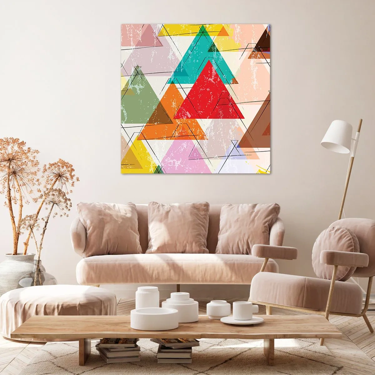 Quadro su tela - Stampe su Tela - Tre alla volta - 60x60 cm