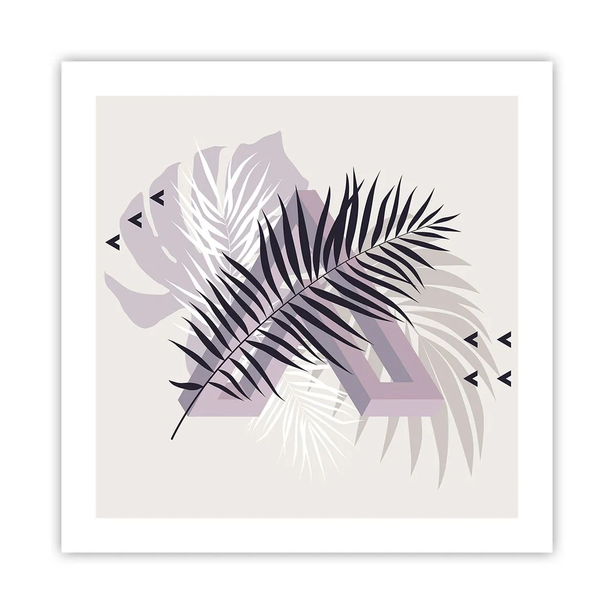 Poster - L'ombra dell'ombra - 50x50 cm