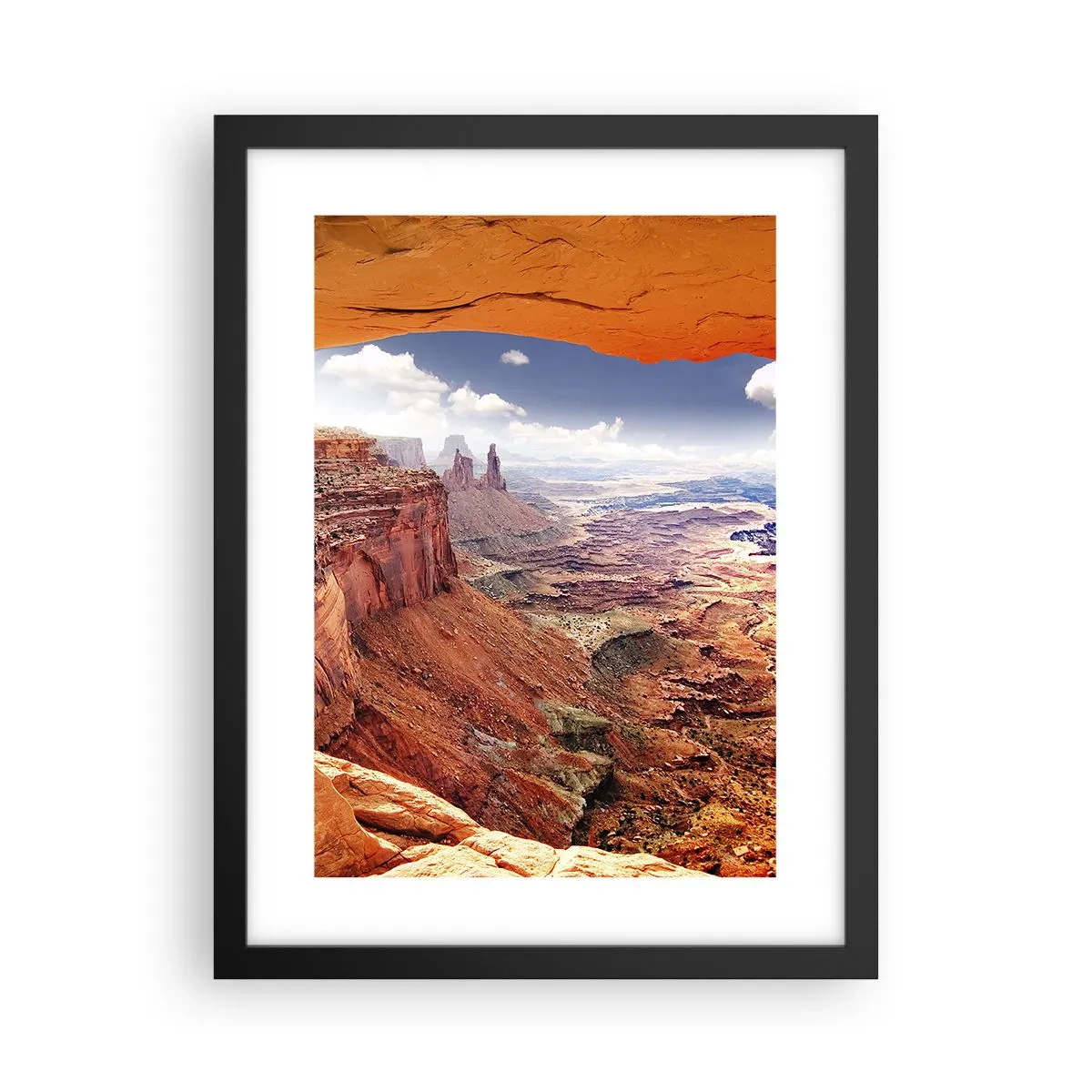 Poster in cornice nera - Scolpiti dalla natura - 30x40 cm