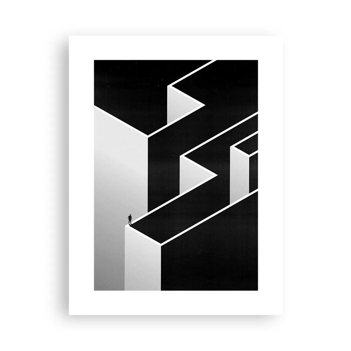 Poster - Solitudine al vertice - 30x40 cm