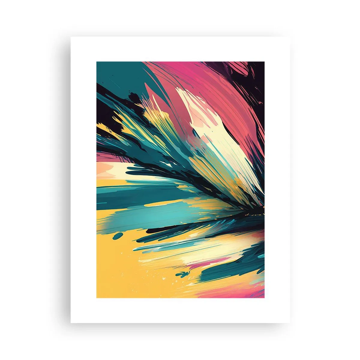 Poster - Composizione: esplosione di gioia - 30x40 cm