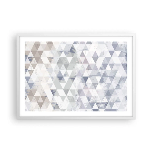 Poster in cornice bianca - Al ritmo di tre - 70x50 cm