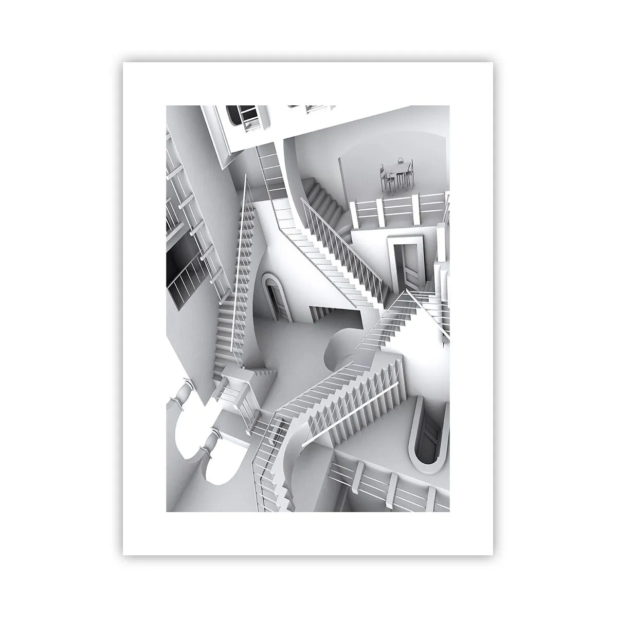 Poster - Il paradosso dello spazio - 30x40 cm