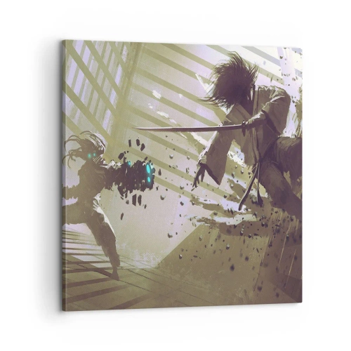 Quadro su tela - Stampe su Tela - Anche tu puoi essere un samurai - 60x60 cm