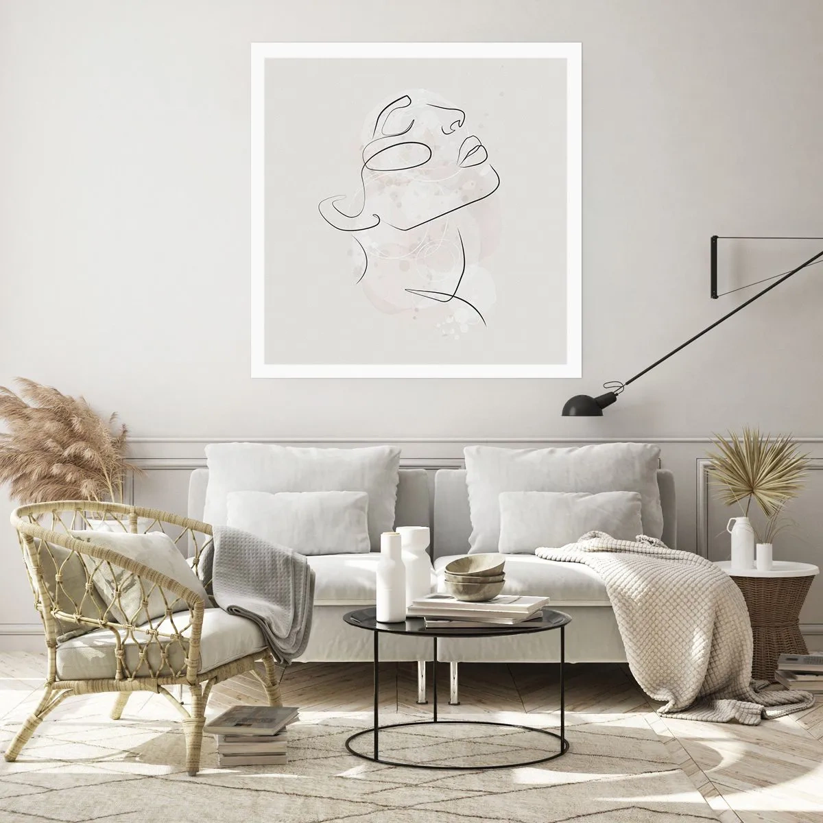 Poster - Profilo di sogno - 50x50 cm