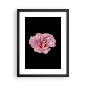 Poster in cornice nera - Dritto al cuore - 30x40 cm