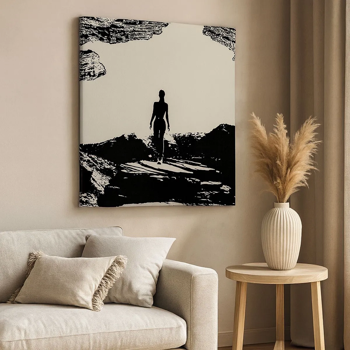 Quadro su tela - Stampe su Tela - Un nuovo sguardo - 30x30 cm