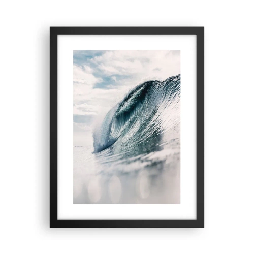 Poster in cornice nera - Cima d'acqua - 30x40 cm