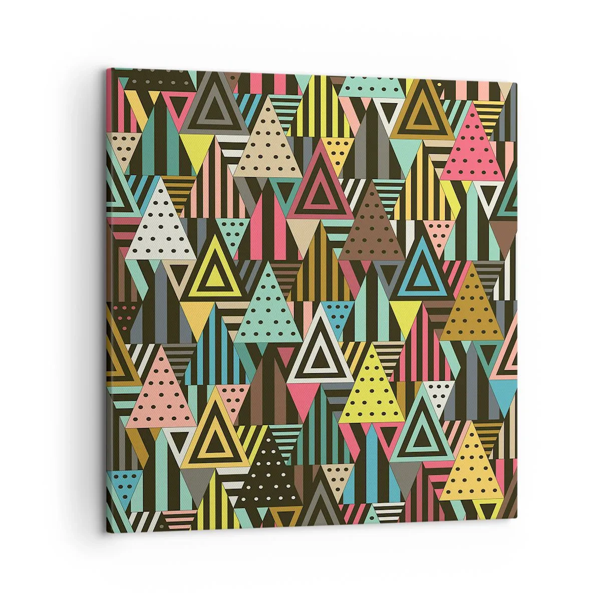 Quadro su tela - Stampe su Tela - Al ritmo di tre - 50x50 cm