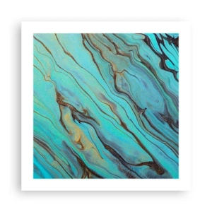 Poster - Marea turchese - 50x50 cm