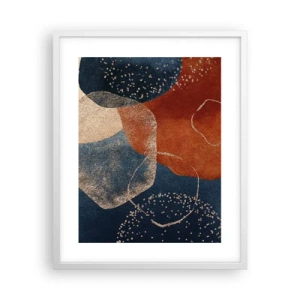 Poster in cornice bianca - La leggerezza dell'essere - 40x50 cm