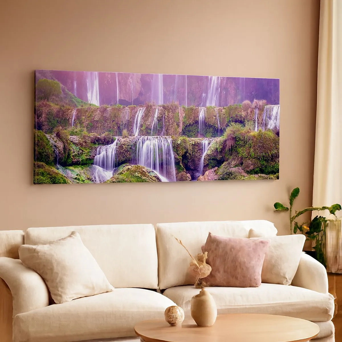 Quadro su tela - Stampe su Tela - La scala verso il cielo - 100x40 cm