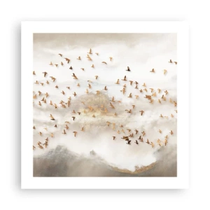 Poster - È giunto il momento... - 50x50 cm