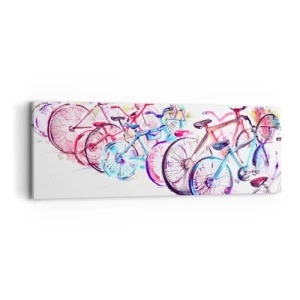 Quadro su tela - Stampe su Tela - La riunione del club Antimoto - 90x30 cm