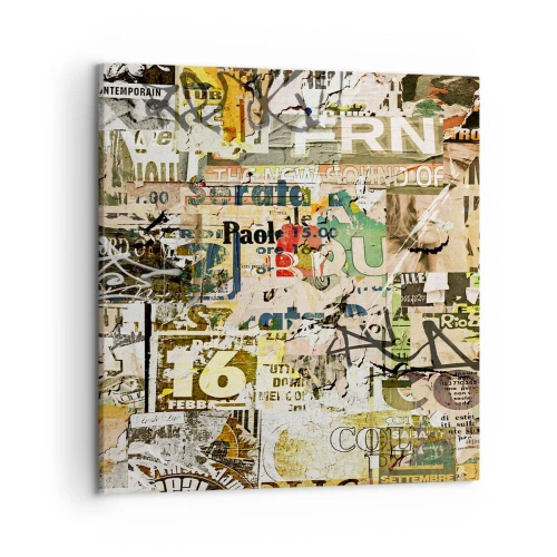 Quadro su tela - Stampe su Tela - Qualcosa sta succedendo… - 50x50 cm