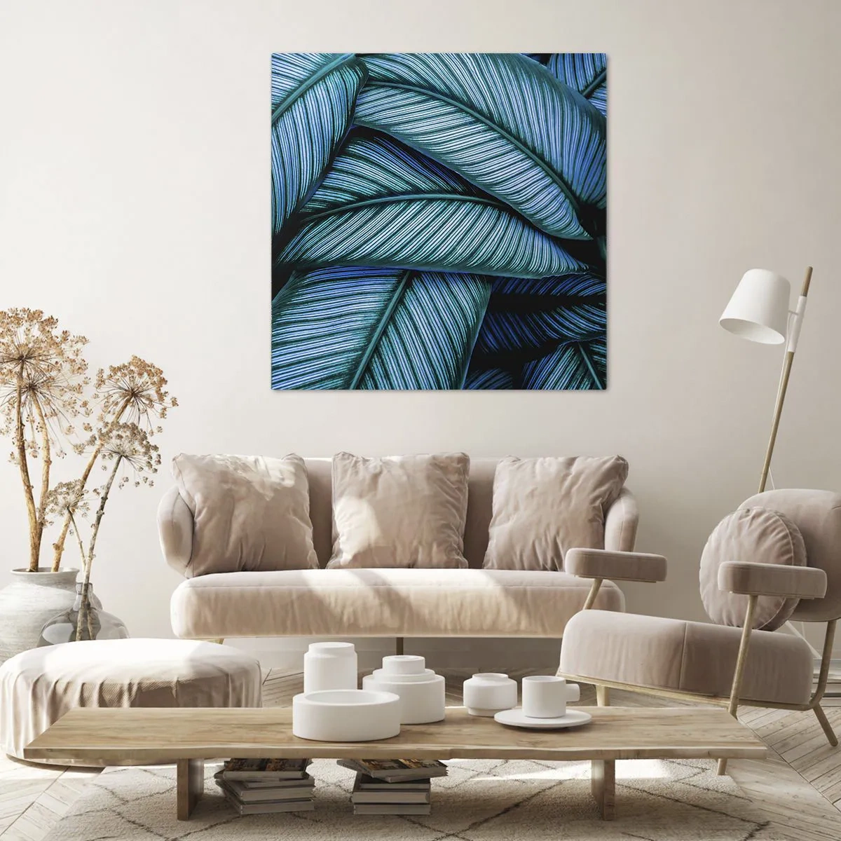 Quadro su tela - Stampe su Tela - Le linee della vita - 30x30 cm