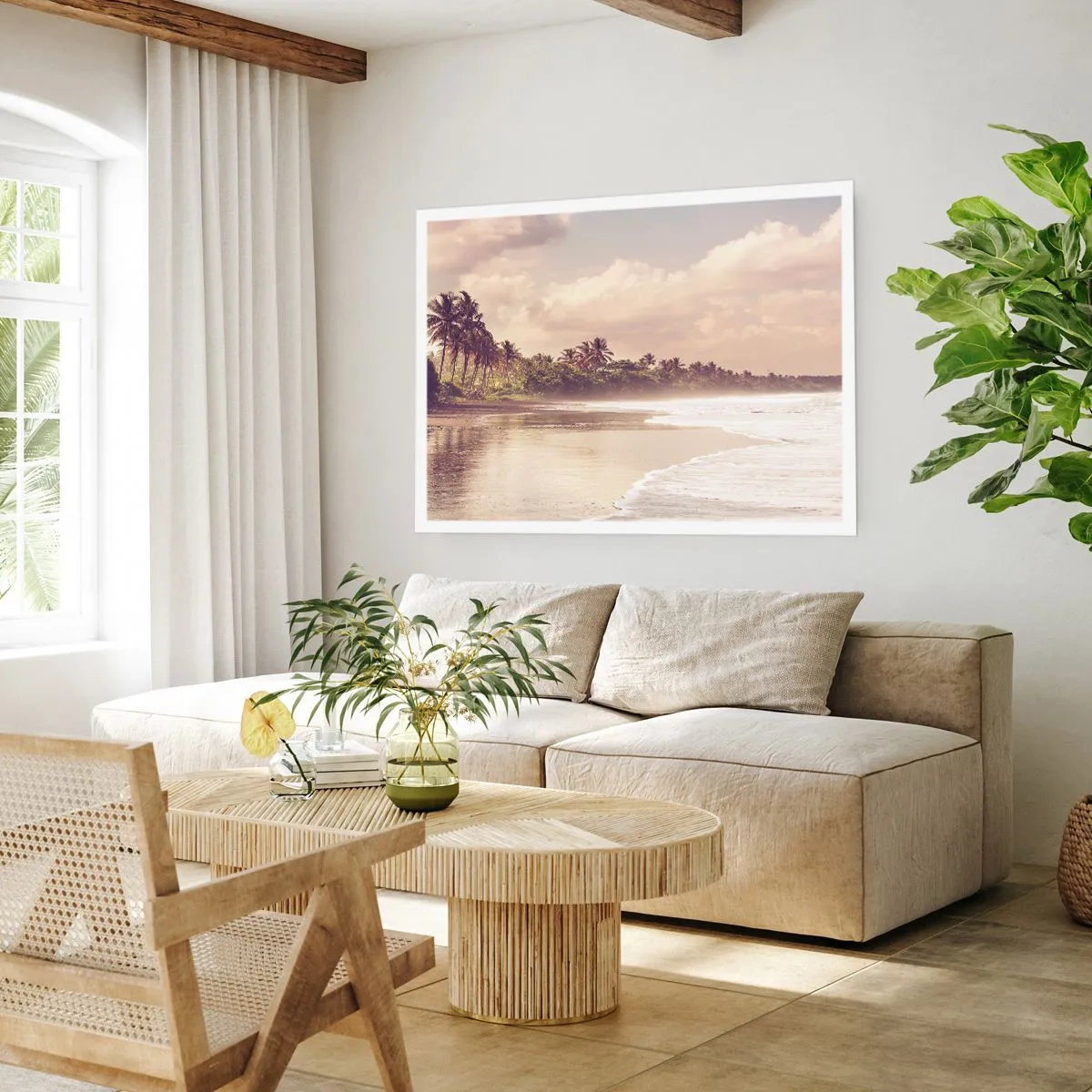 Poster - La carezza delle onde - 70x50 cm