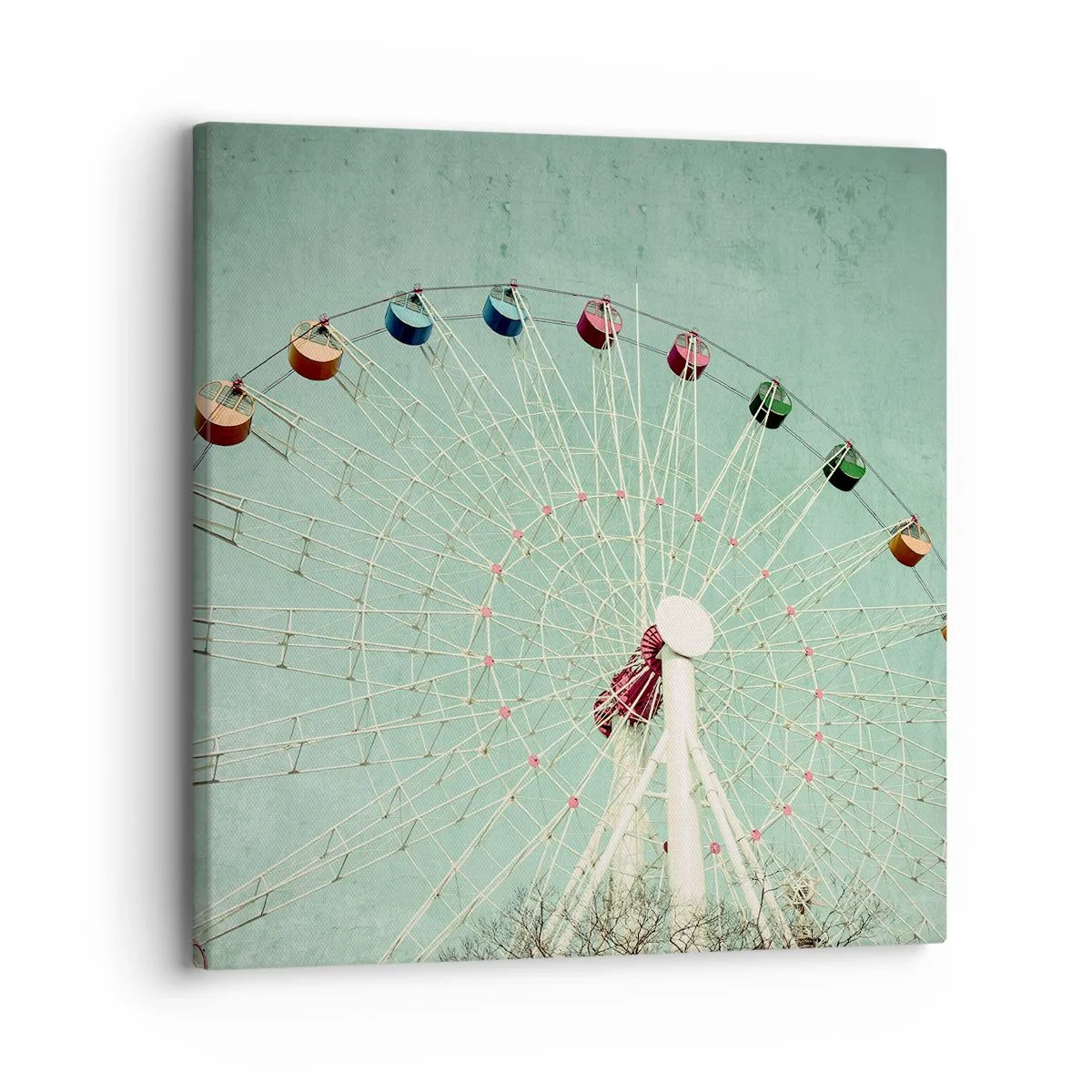 Quadro su tela - Stampe su Tela - Venite a divertirvi - 30x30 cm