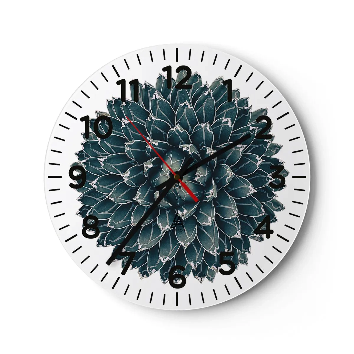 Orologio da parete - Orologio in Vetro - La stella del deserto - 40x40 cm