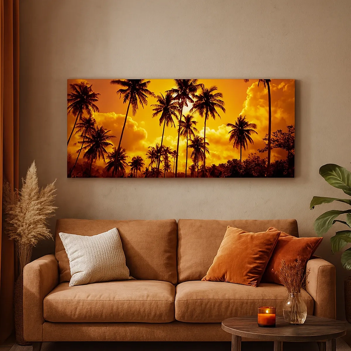 Quadro su tela - Stampe su Tela - Bruciano i monti, bruciano i boschi - 30x30 cm