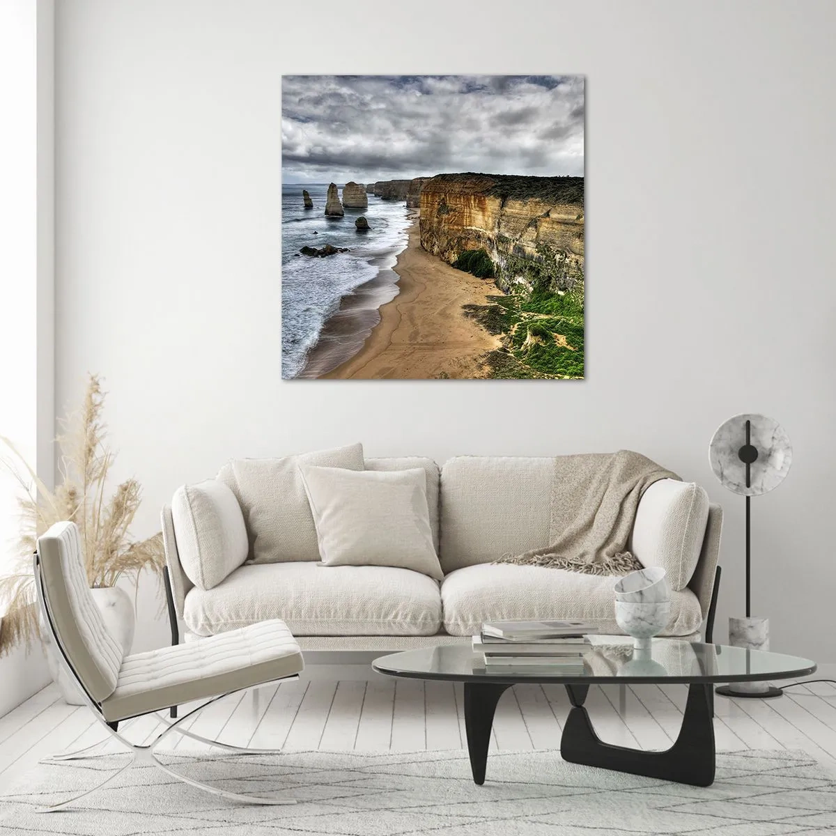 Quadro su vetro - Bellezza selvatica - 70x70 cm