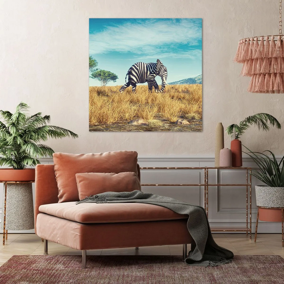 Quadro su tela - Stampe su Tela - Il grigio non è più di moda - 60x60 cm