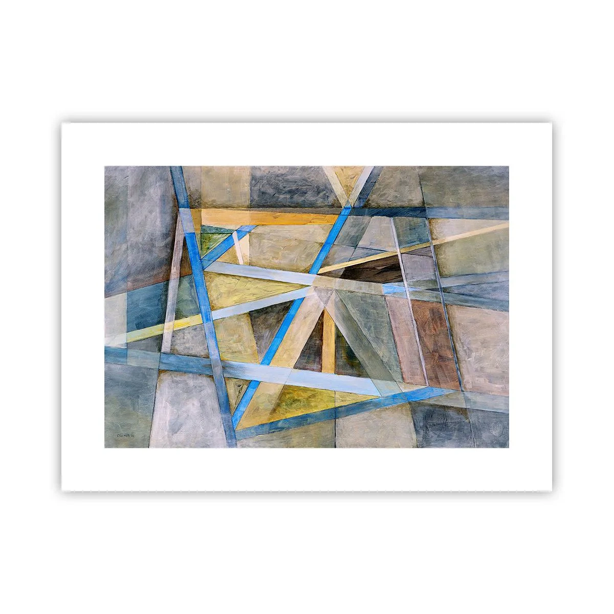 Poster - Dritto o obliquo? - 40x30 cm