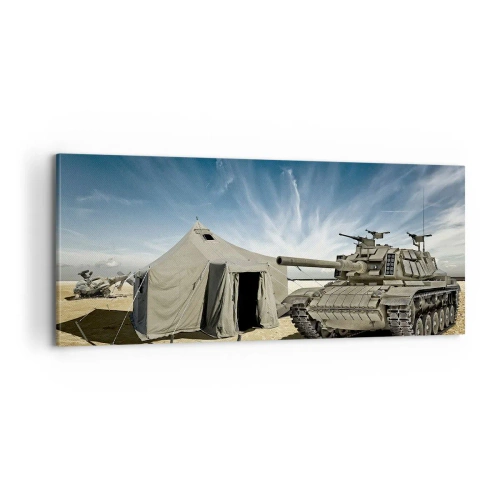Quadro su tela - Stampe su Tela - Sogno militare - 100x40 cm
