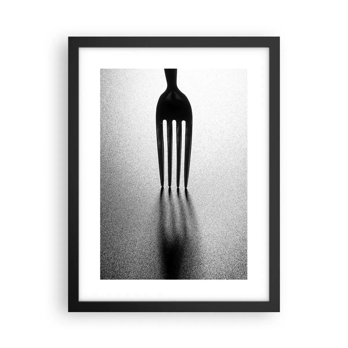 Poster in cornice nera - Luce e ombra - 30x40 cm