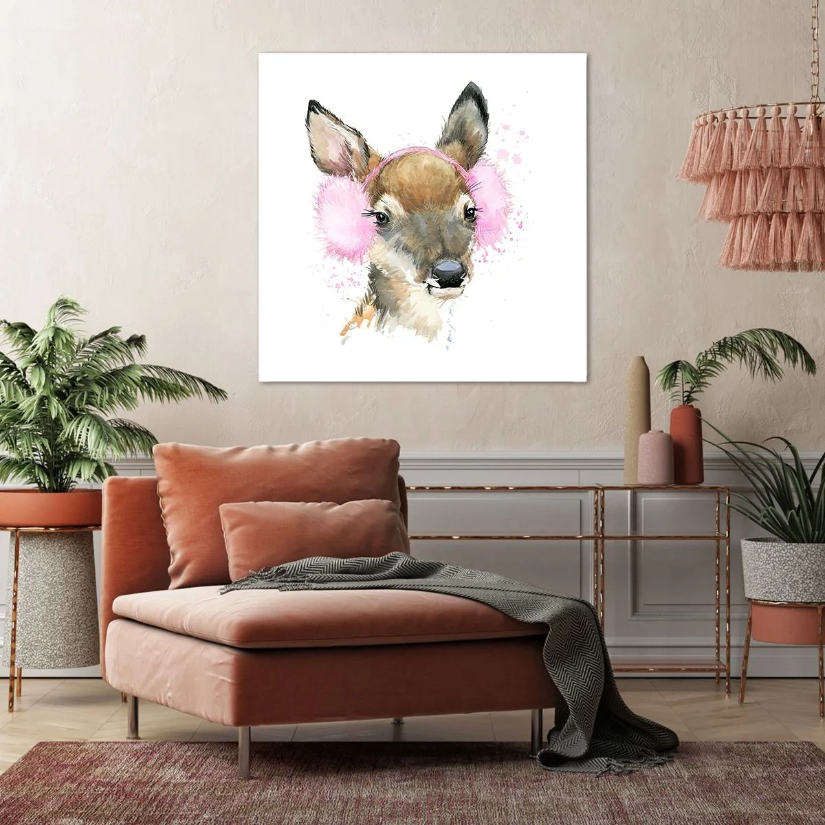 Quadro su tela - Stampe su Tela - E il gelo non mette più paura - 70x70 cm