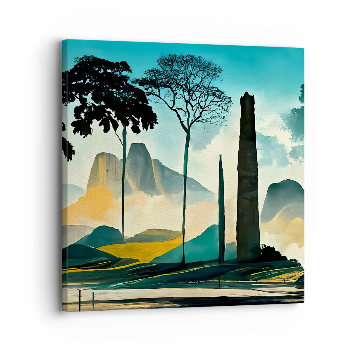 Quadro su tela - Stampe su Tela - Sempre più in alto - 30x30 cm