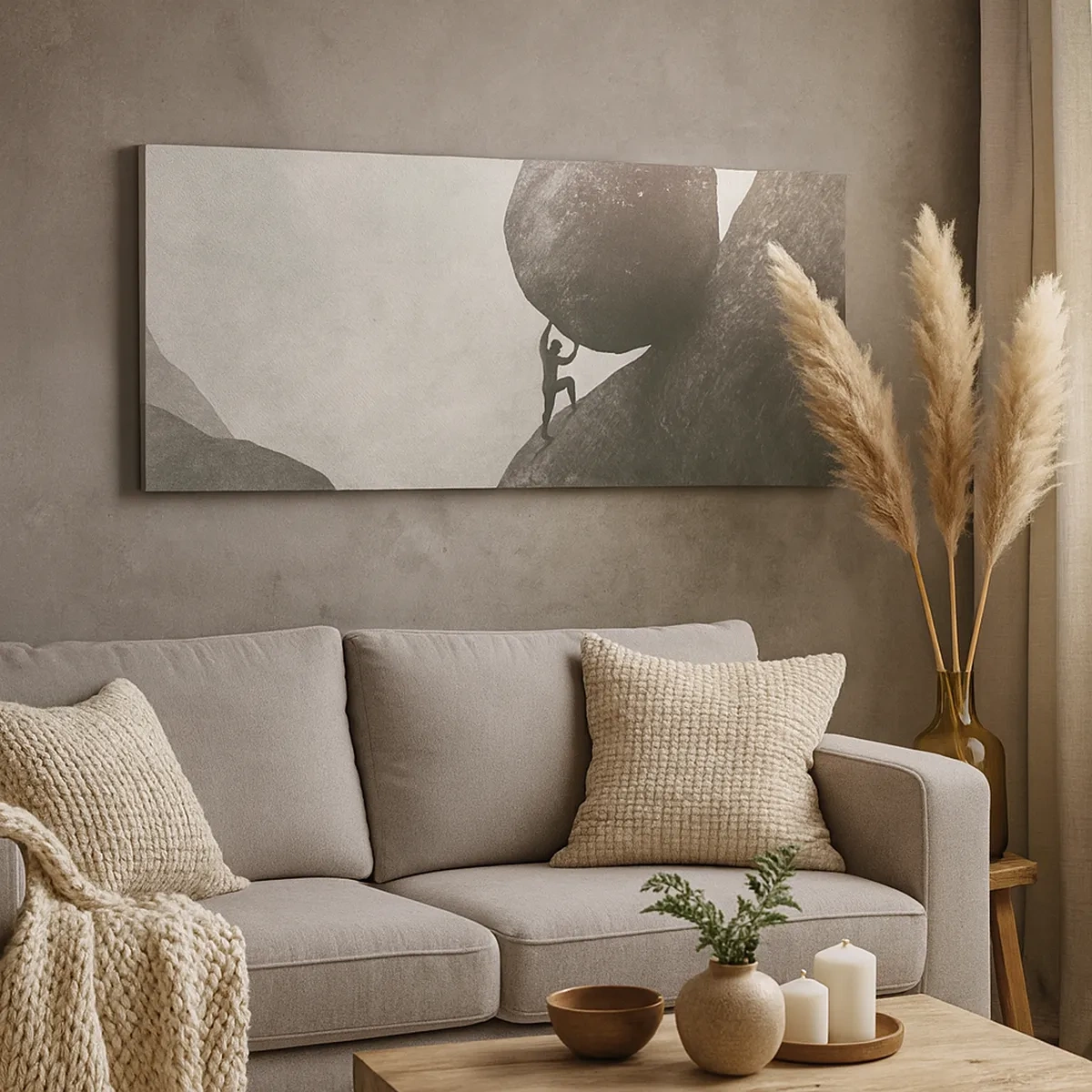 Quadro su tela - Stampe su Tela - Credo contro ogni speranza - 30x30 cm