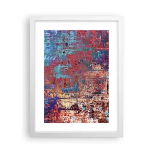 Poster in cornice bianca - Memoria e dimenticanza - 30x40 cm