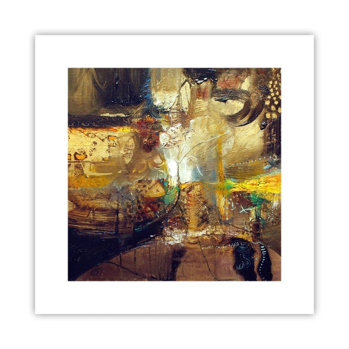 Poster - Freddo, più caldo, bollente - 30x30 cm