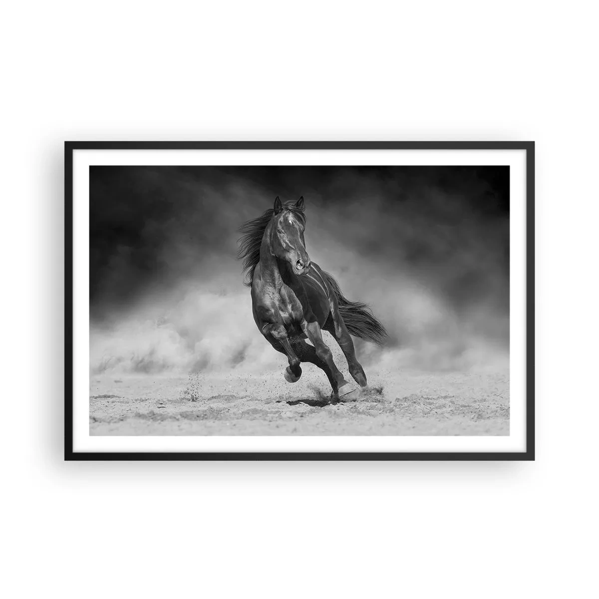 Poster in cornice nera - Degno dell'emiro - 91x61 cm