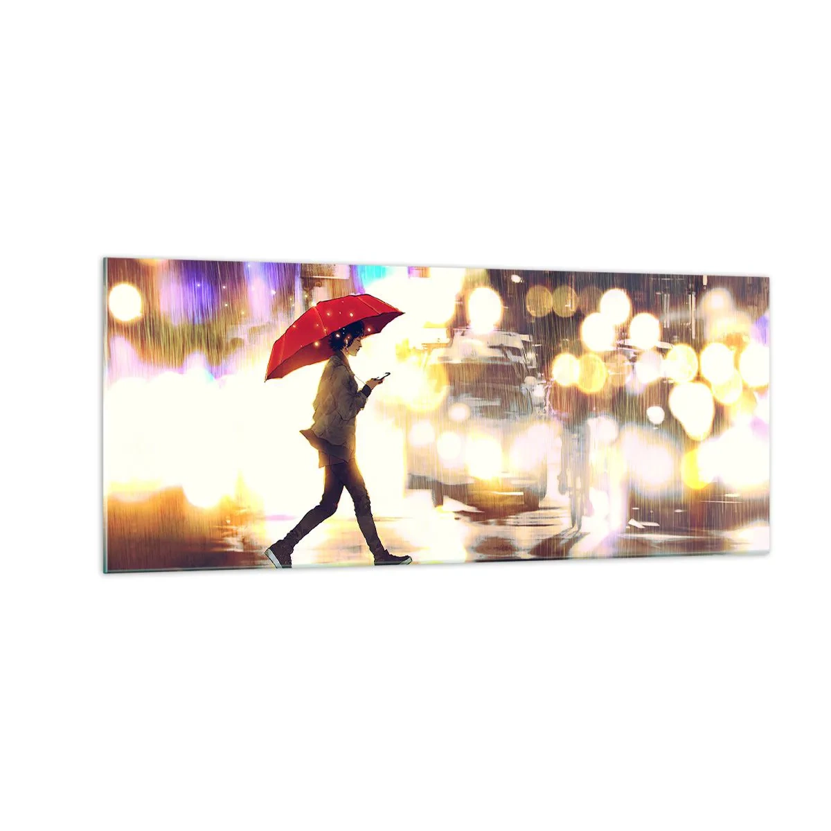 Quadro su vetro - Tuttavia è assolata - 100x40 cm