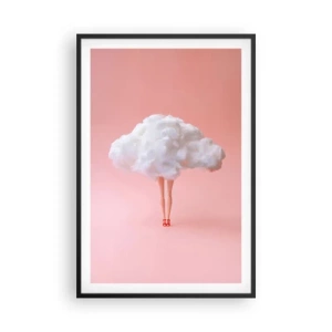 Poster in cornice nera - Dolce promessa - 61x91 cm