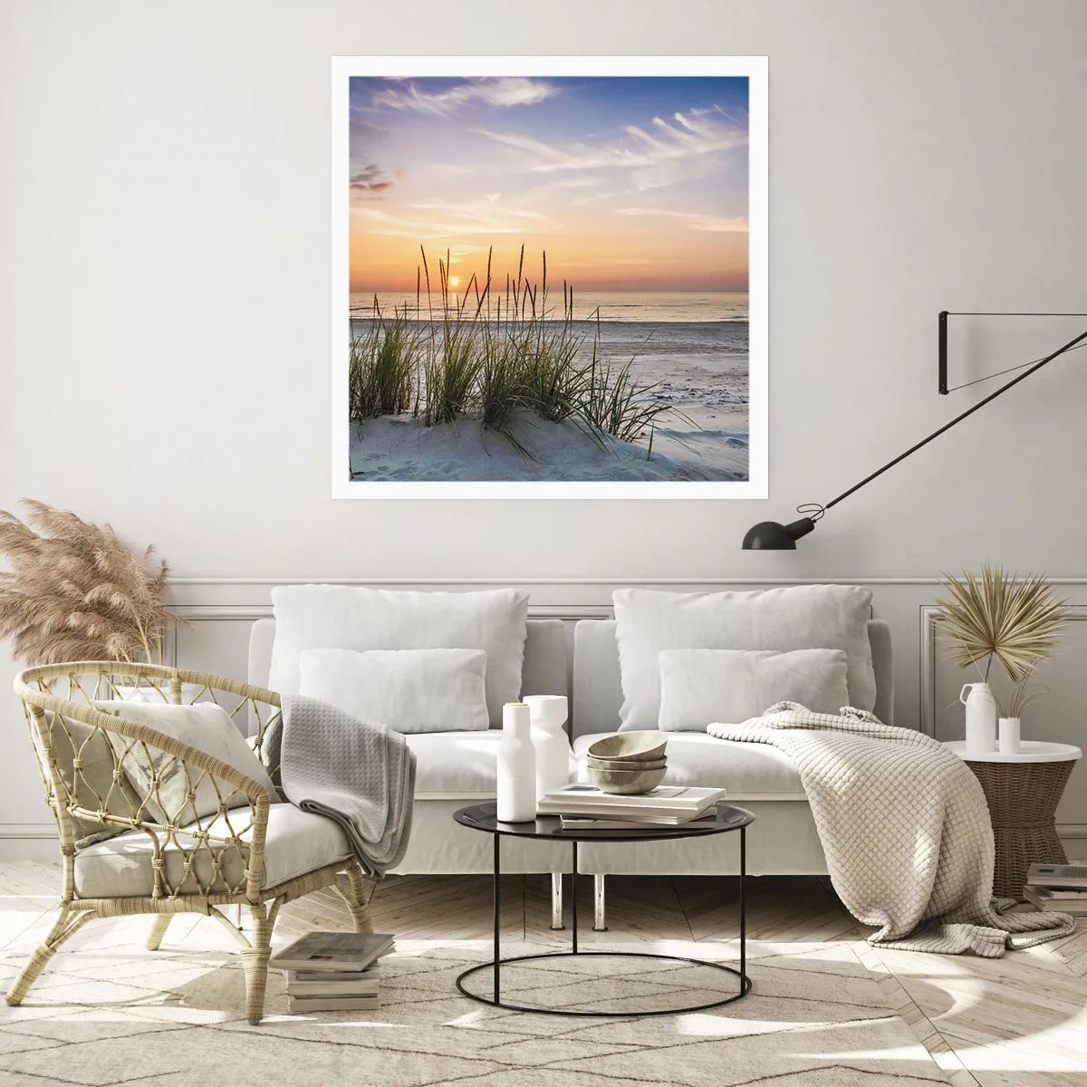 Poster - Guarda, pensa, senti - 60x60 cm