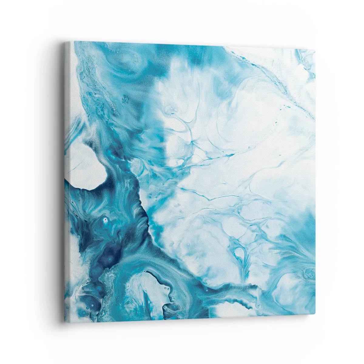 Quadro su tela - Stampe su Tela - Concerto di blu - 30x30 cm