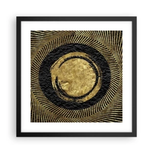 Poster in cornice nera - Composizione glamour - 40x40 cm