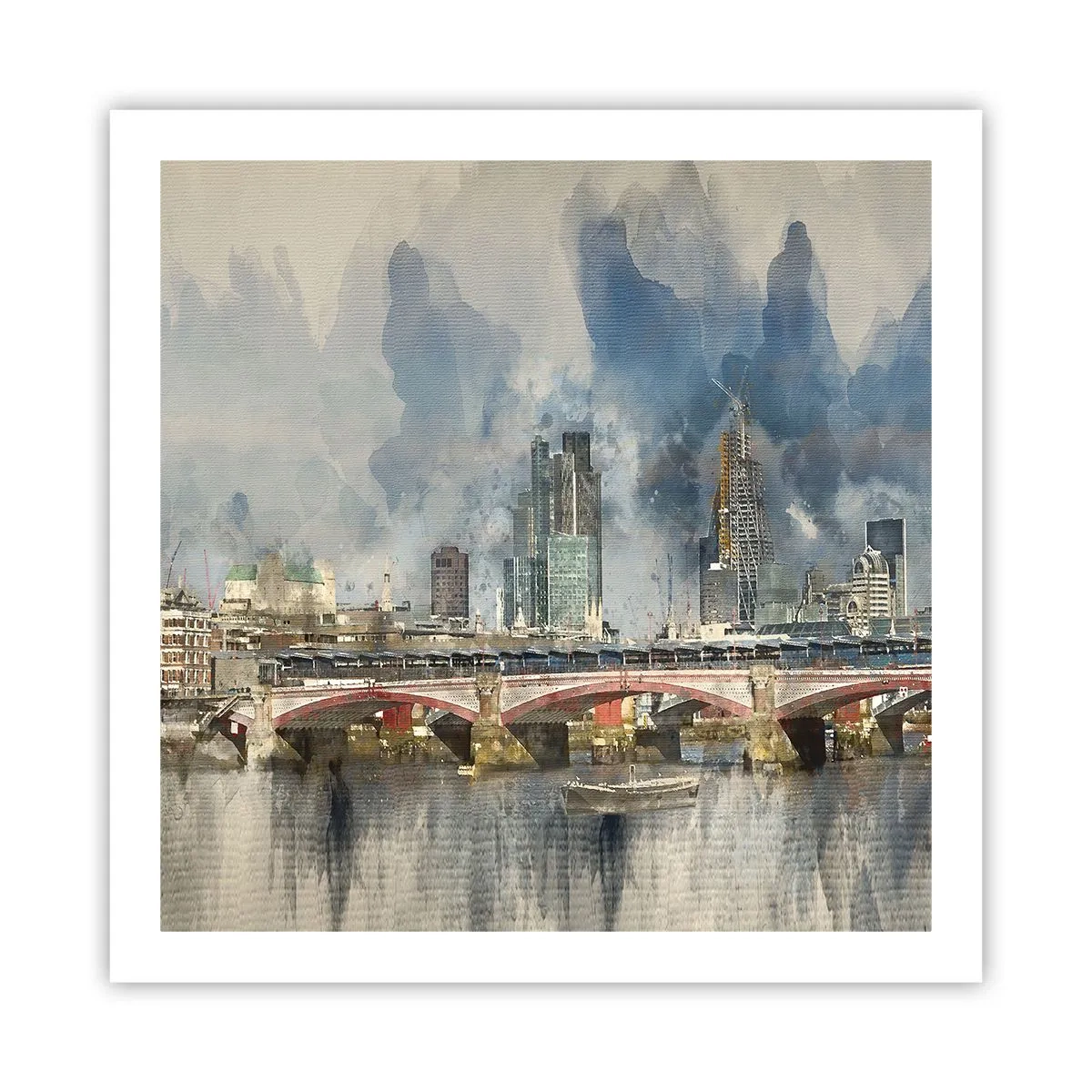 Poster - Londra in tutta la sua bellezza - 60x60 cm