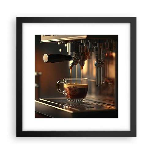 Poster in cornice nera - Miscela sensuale - 30x30 cm