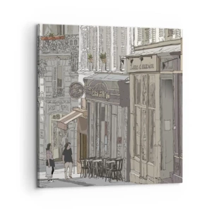 Quadro su tela - Stampe su Tela - Gioie cittadine - 60x60 cm
